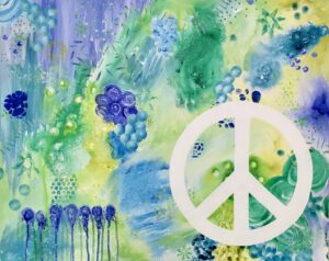 Denise Girardin Art - LOVE/PEACE series